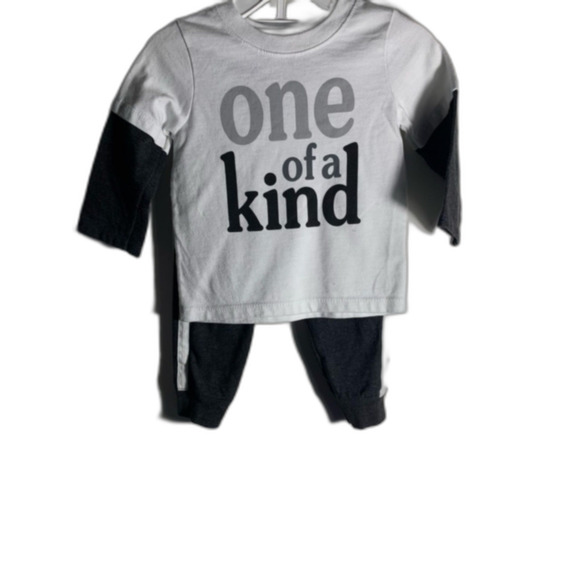 Garanimals 12M BLK WHT & Army Olive Green - Picture 2 of 9